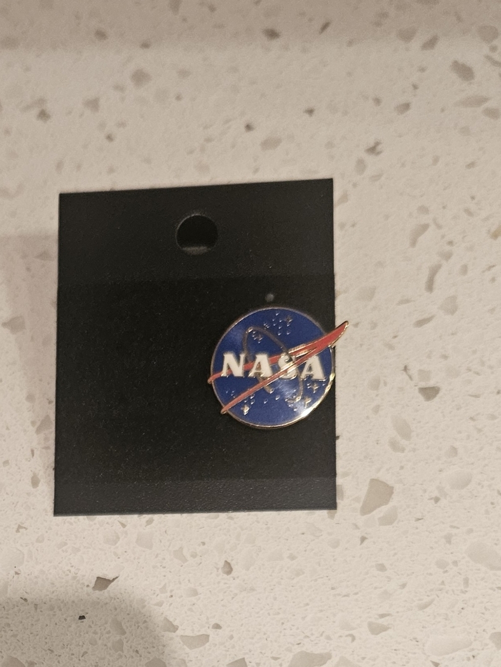 NASA Space Agency Enamel Pin